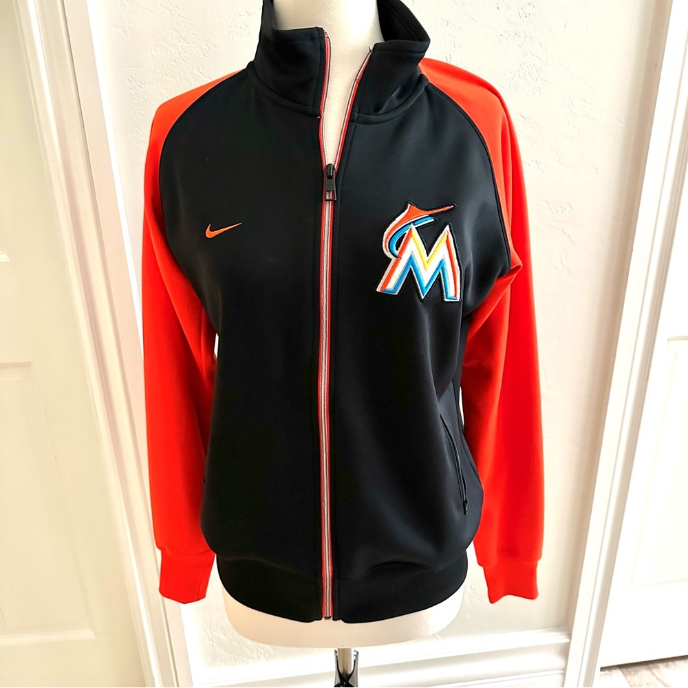 Miami Marlins MLB Zipper Jacket Nike